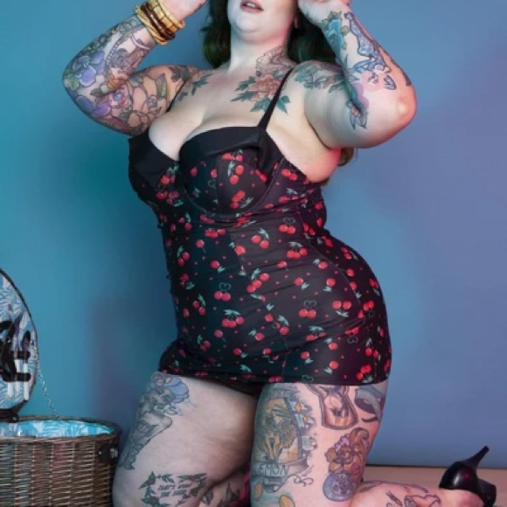 Playful Promises for Collectif Cherry Retro Swim